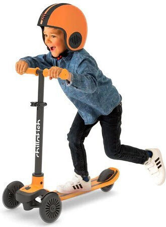 Chillafish Kids Scooter Scotti 3-Wheel Ginger