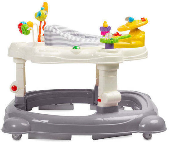 Caretero Baby Walker for 6+ Months Gray