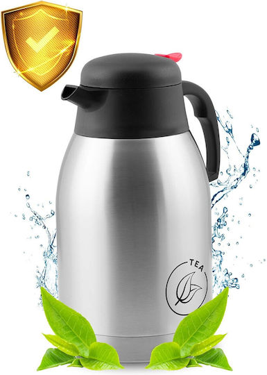 Berdsen Τσαγιέρα Ανοξείδωτη Γκρι 2000ml