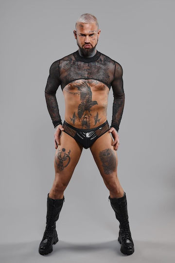 Boss Of Toys Mesh Herren Sexy Slip Schwarz