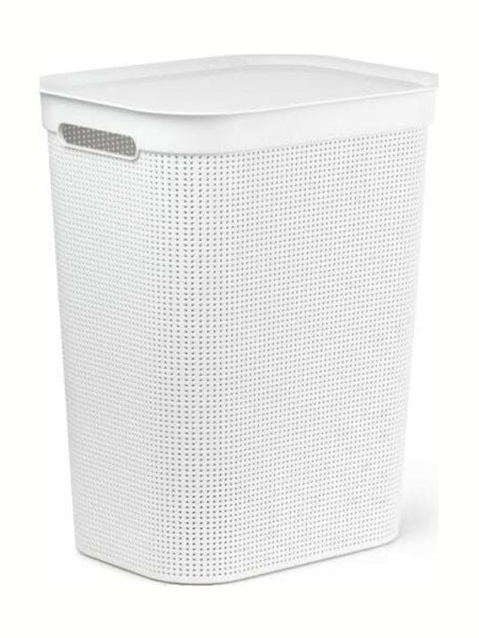 Rotho Babydesign Laundry Basket Plastic 43.1x34x52.9cm White