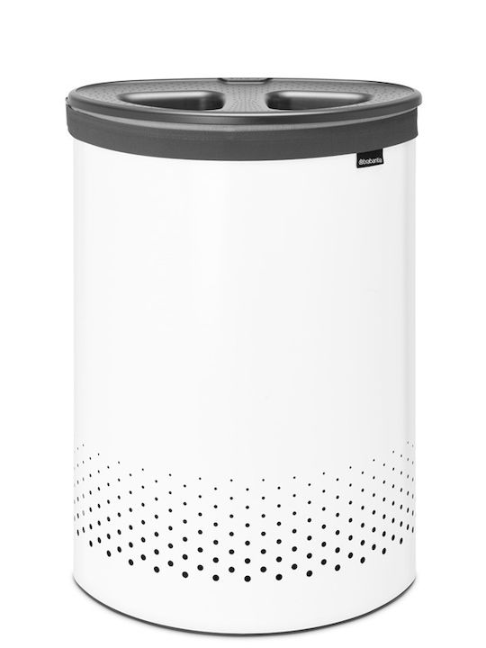 Brabantia Coș De Rufe Din Plastic 55L Cu Capac Gri