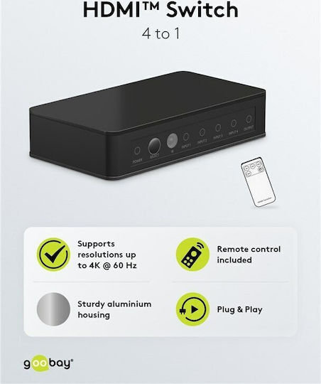 Goobay HDMI Switch 58489