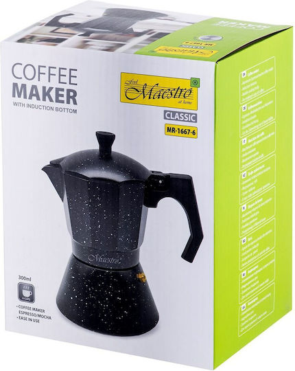 Maestro Maestro Espressokocher Für Den Herd 6 Tassen Braun