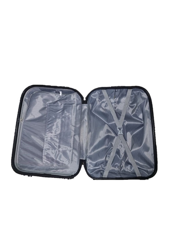 Ormi Cabin Hard Blue Suitcase with 4 Wheels Height 52cm