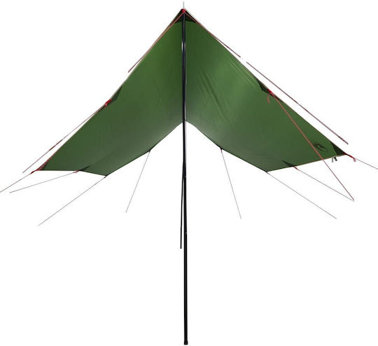 vidaXL Podea pentru cort de camping Verde 460x305cm