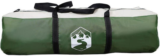 vidaXL Podea pentru cort de camping Verde 460x305cm