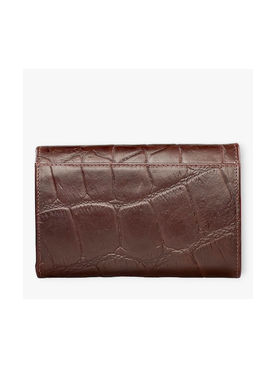 Forest Large Leather Women's Wallet Brown