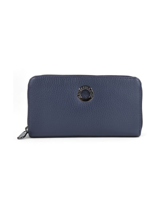 Mandarina Duck Large Leather Women's Wallet Blue