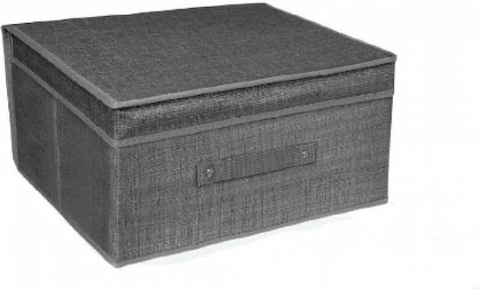Tpster Stoff Aufbewahrungsbox mit Deckel Rosa 60x40x30cm 1Stück