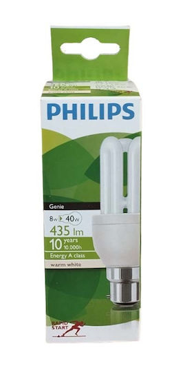 Philips Energy Saving Lamp B22 8W