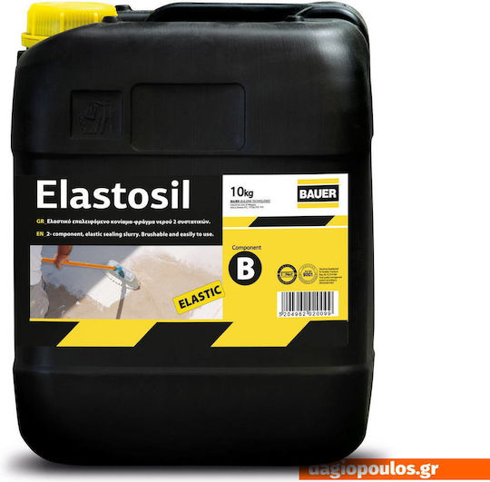 Bauer Elastosil Τσιμεντοειδές Στεγανωτικό 2 Συστατικών 16kg Λευκό