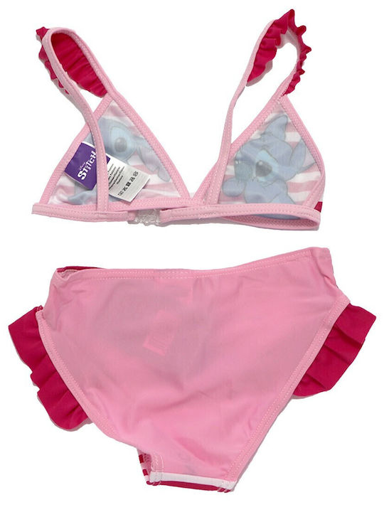 Disney Lilo & Stitch Costum de baie pentru copii Bikini Light Pink