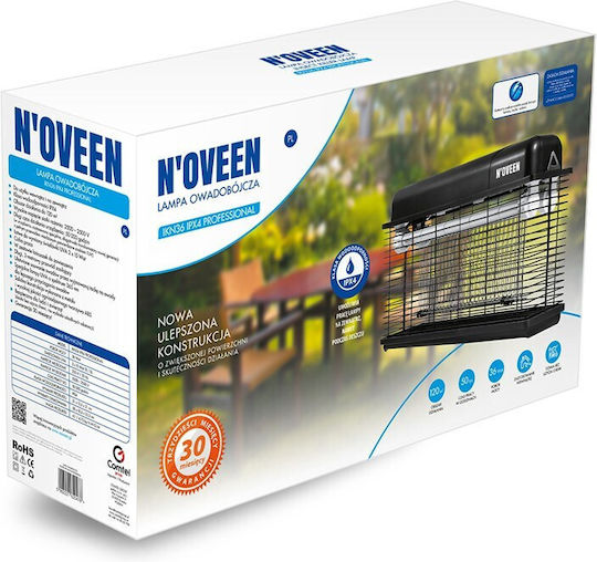 N'Oveen Ηλεκτρική Εντομοπαγίδα 36W 120m² NOVE-LA-003-52