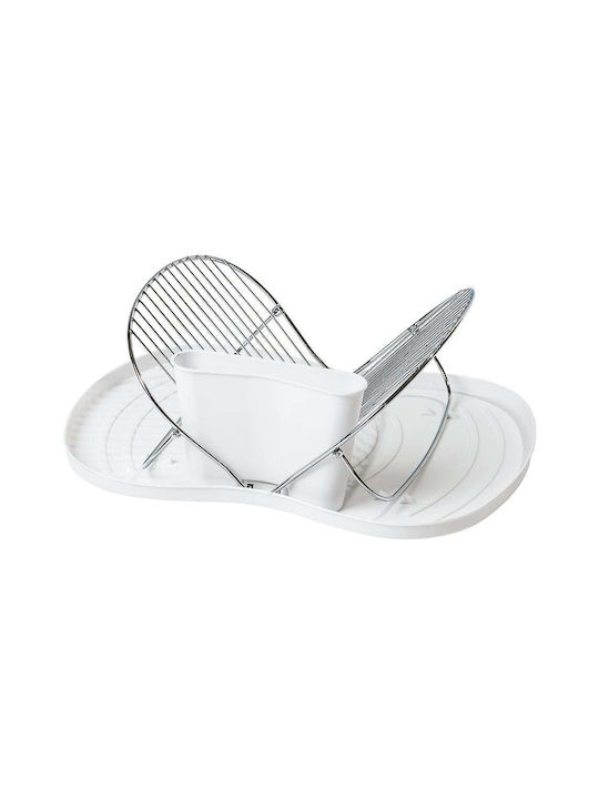 Excellent Houseware Στραγγιστήρι Νεροχύτη Μεταλλικό Μαύρο 50x34x23cm