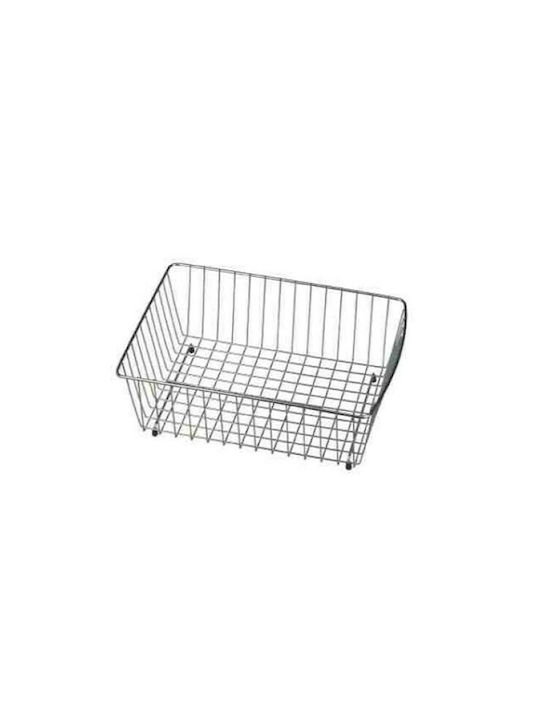 Schock Over Sink Dish Draining Rack from Stainless Steel in Silver Color 39x33cm
