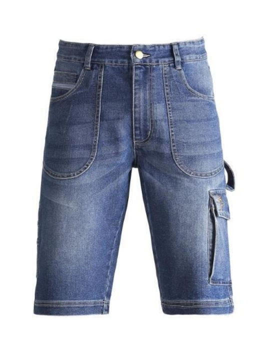 Kapriol Denim Blue Work Bermuda Kapriol Denim Blue Work Bermuda