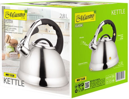 Maestro Βραστήρας Ανοξείδωτος 2800ml Maestro Βραστήρας Ανοξείδωτος 2800ml