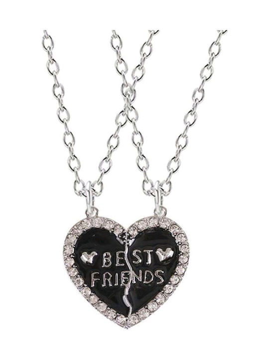 Tatu Moyo Детска гривна Сърце с верига sj2312030790935234