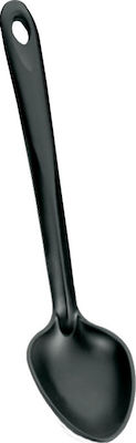 Metaltex Shallow Plastic Sauce Spoon Black Rapid