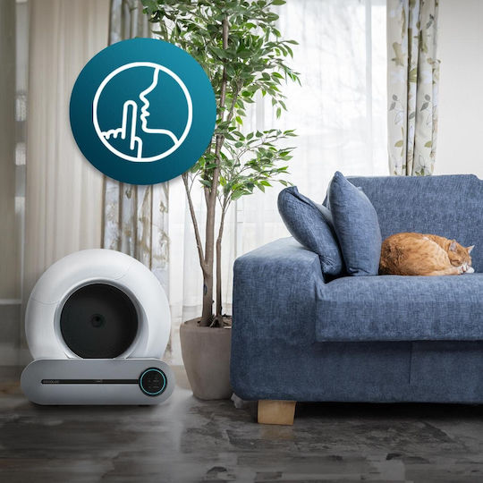 Cecotec Pumba 8000 Cleankitty Smart Τουαλέτα Γάτας Κλειστή