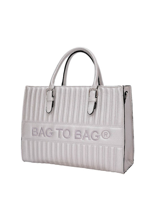 Bag to Bag Damen Tasche Hand Silber