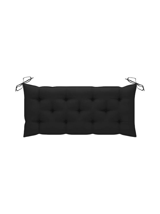Bench Outdoor Bamboo with Pillows 118x38x45cm