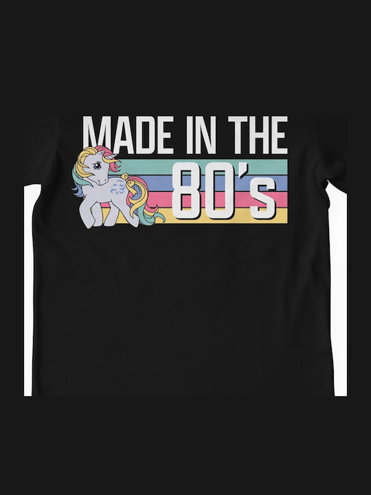Paperinos My Little Pony T-shirt Μαύρο Βαμβακερό