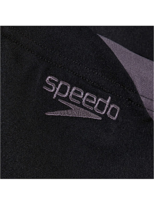 Speedo Hyperboom Splice Aquashort Herren Badehose Shorts Schwarz