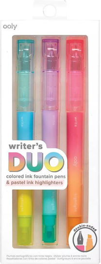 Doppel 2-in-1 Stifte Marker Schreibset Duo Set 3