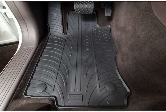 Auto Gs Rear Mats 2pcs for Ford Kuga / Escape Black