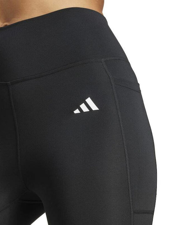 Optime Essentials Training Women's Cropped High Waist Black Leggings