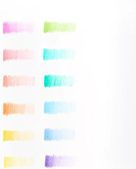 Ooly Pastel Hues Set de creioane colorate 24buc Pachet de 1 ambalaje