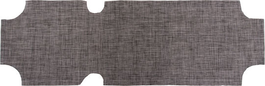 HomeMarkt Плат За Шезлонг Textline Сив 200x62см