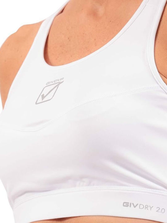 Frauen Sport-BHs Sport-BH white