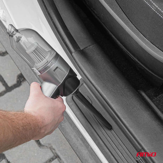 AMiO Car Handheld Vacuum Dry Vacuuming with Power 70W Rechargeable 12V Transparent
