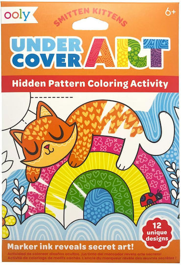 Coloring Set Secret Undercover Art Kittens