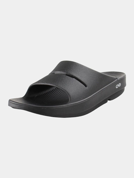 Oofos 1100 Ooahh Men's Slides Black