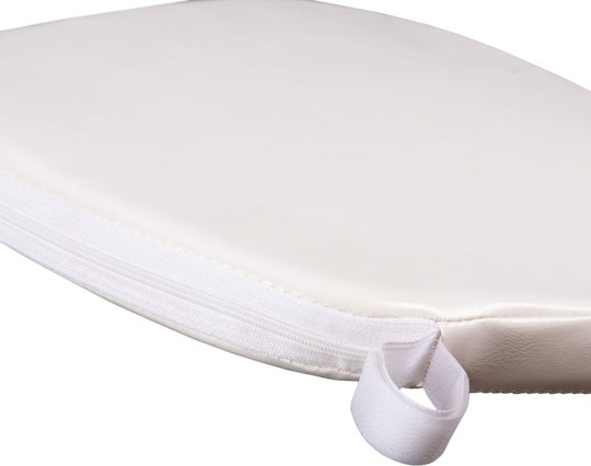 HomeMarkt Tiffanys Perne Pentru Scaune De Grădină Albe 40x40cm