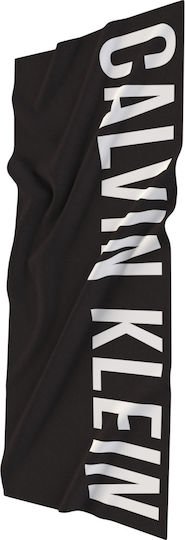 Calvin Klein Beach Towel Cotton Black 100x176cm.