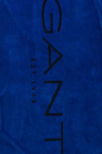 Gant Beach Towel Cotton Blue 180x100cm.