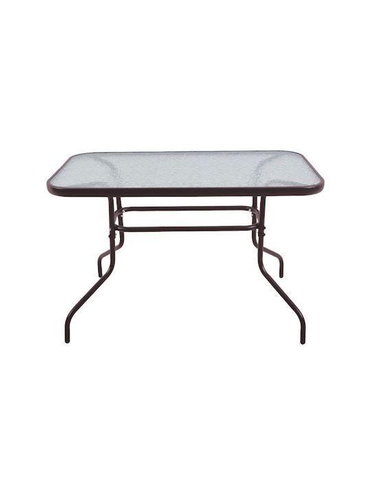 Tisch Stabil Dark Brown 110x60x70cm