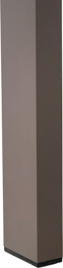 Garten- und Terrassentisch Aluminium Goya Champagner 160x80x75cm