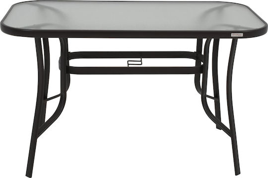 Tisch Stabil Steel Braun 150x90x70cm