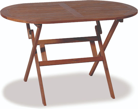 Garden & Terrace Table CUT-12-70F-AC Foldable 120x70x72 Brown Garden & Terrace Table CUT-12-70F-AC Foldable 120x70x72 Brown