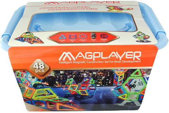 Magplayer Μαγνητικό Παιχνίδι Κατασκευών