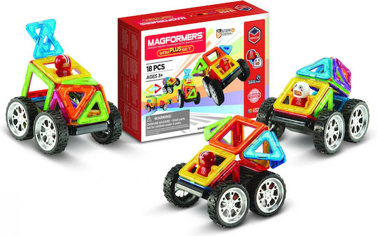 Magformers Μαγνητικό Παιχνίδι Κατασκευών Plus