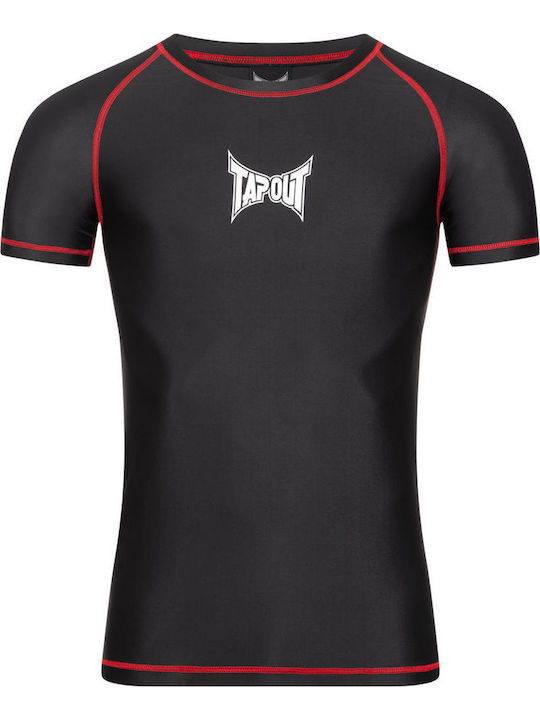 Αθλητικό T-shirt Black/white/red