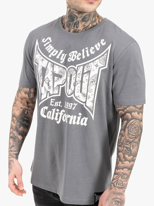 T-Shirt Grey/White