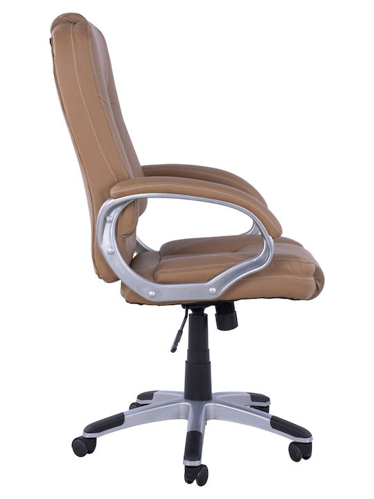 Executive Office Chair with Fixed Arms Camel Freebox